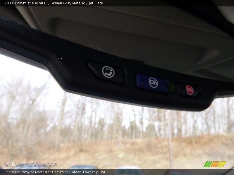 Ashen Gray Metallic / Jet Black 2014 Chevrolet Malibu LT