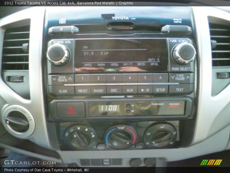 Barcelona Red Metallic / Graphite 2012 Toyota Tacoma V6 Access Cab 4x4