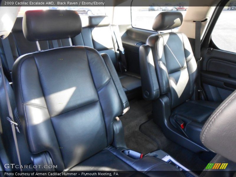 Black Raven / Ebony/Ebony 2009 Cadillac Escalade AWD