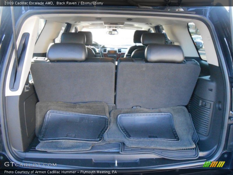 Black Raven / Ebony/Ebony 2009 Cadillac Escalade AWD