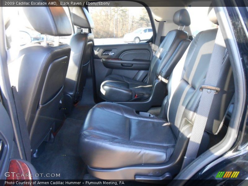 Black Raven / Ebony/Ebony 2009 Cadillac Escalade AWD