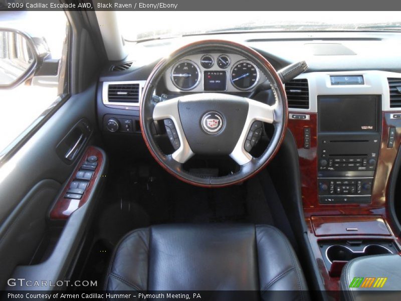 Black Raven / Ebony/Ebony 2009 Cadillac Escalade AWD