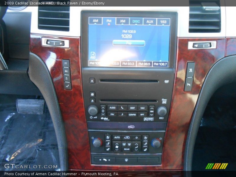 Black Raven / Ebony/Ebony 2009 Cadillac Escalade AWD