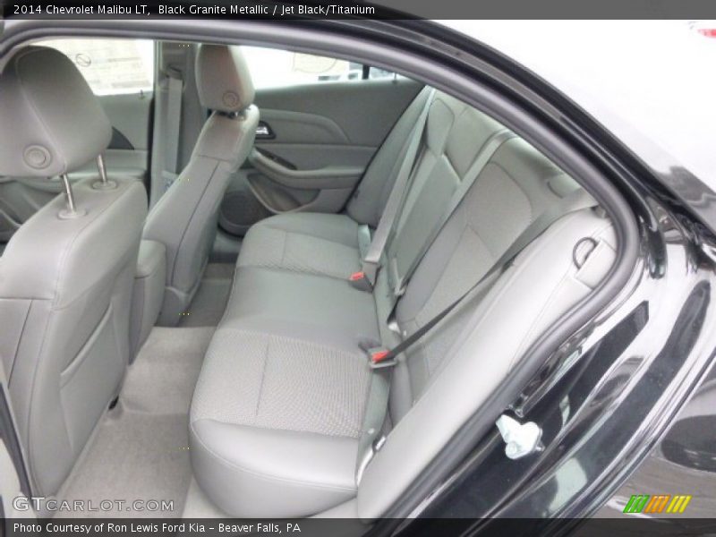 Black Granite Metallic / Jet Black/Titanium 2014 Chevrolet Malibu LT