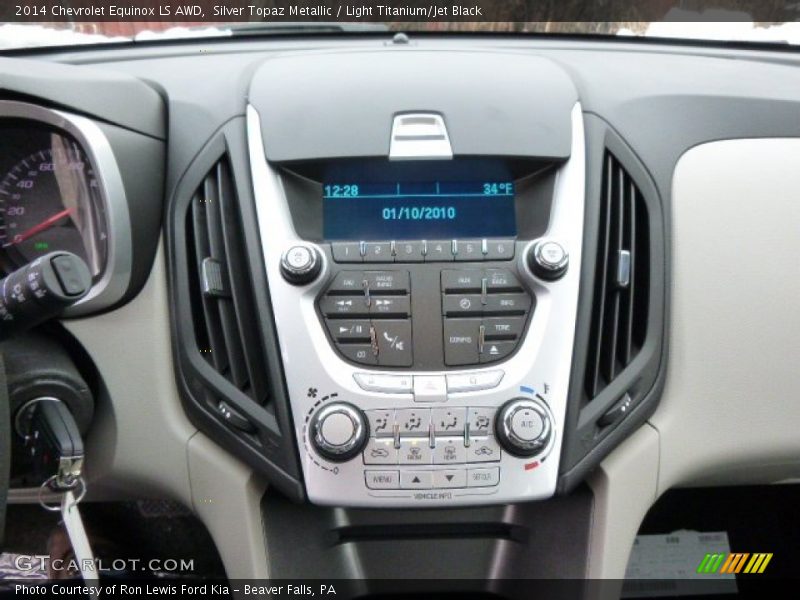 Silver Topaz Metallic / Light Titanium/Jet Black 2014 Chevrolet Equinox LS AWD