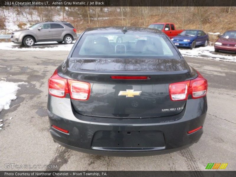 Ashen Gray Metallic / Jet Black 2014 Chevrolet Malibu LT