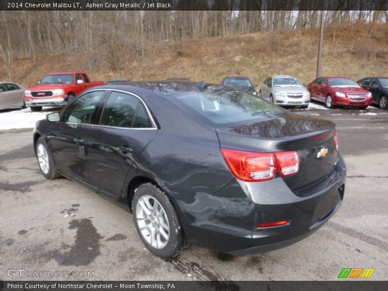 Ashen Gray Metallic / Jet Black 2014 Chevrolet Malibu LT