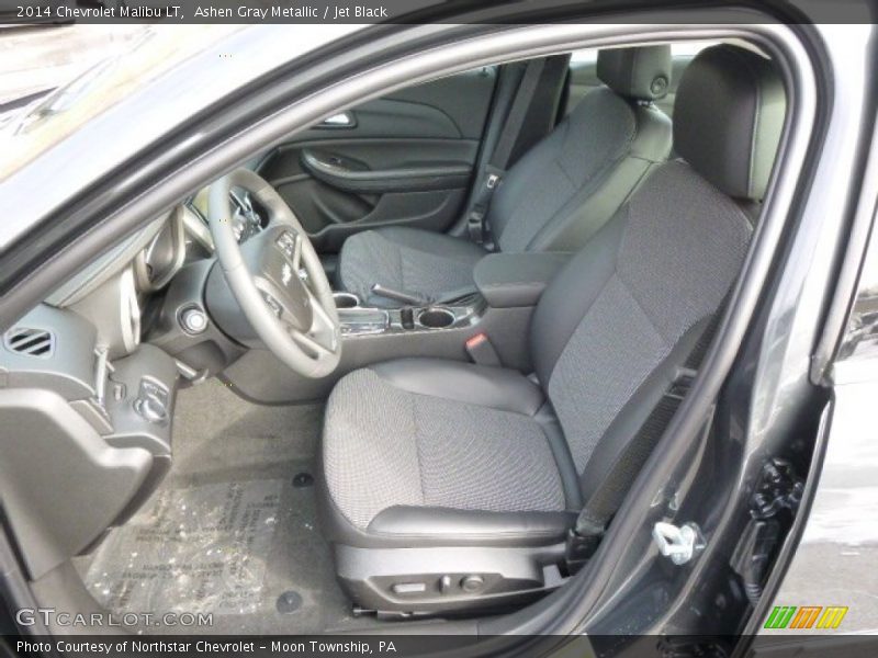 Ashen Gray Metallic / Jet Black 2014 Chevrolet Malibu LT