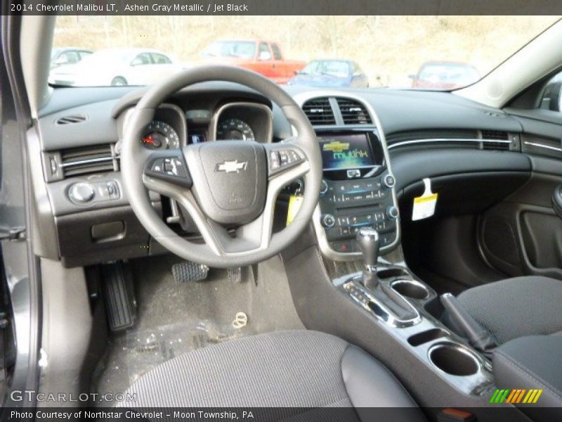 Ashen Gray Metallic / Jet Black 2014 Chevrolet Malibu LT