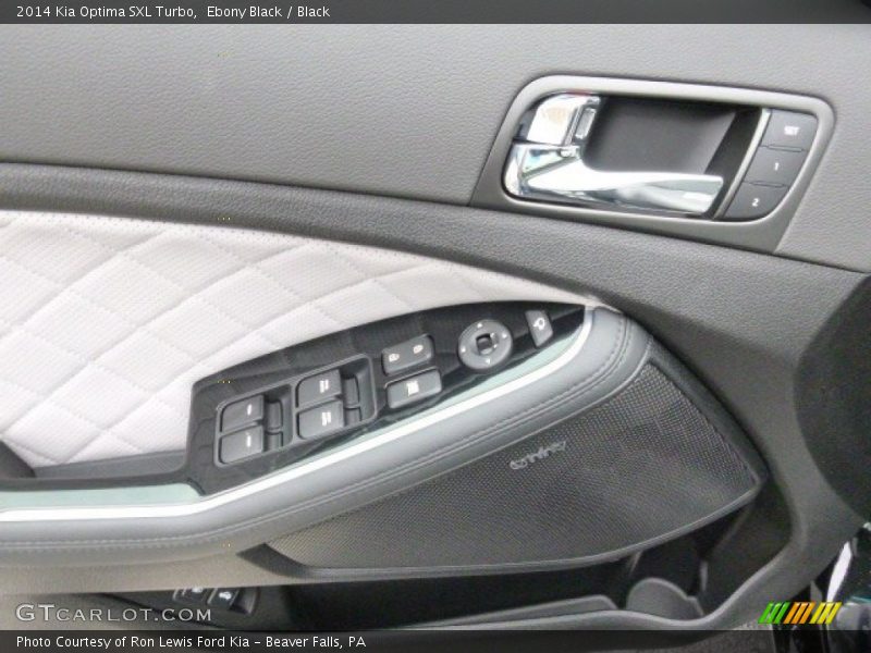 Ebony Black / Black 2014 Kia Optima SXL Turbo