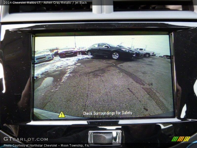 Ashen Gray Metallic / Jet Black 2014 Chevrolet Malibu LT