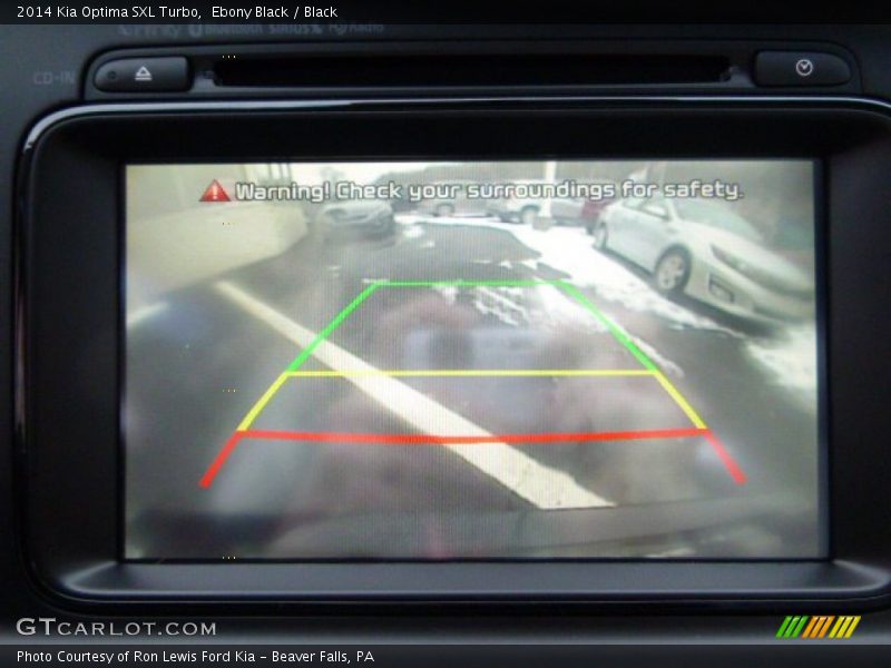 Ebony Black / Black 2014 Kia Optima SXL Turbo