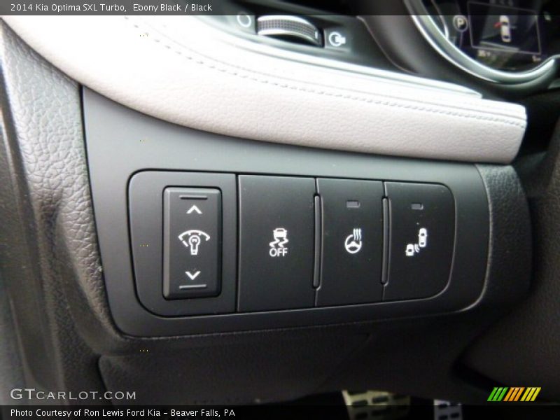 Ebony Black / Black 2014 Kia Optima SXL Turbo
