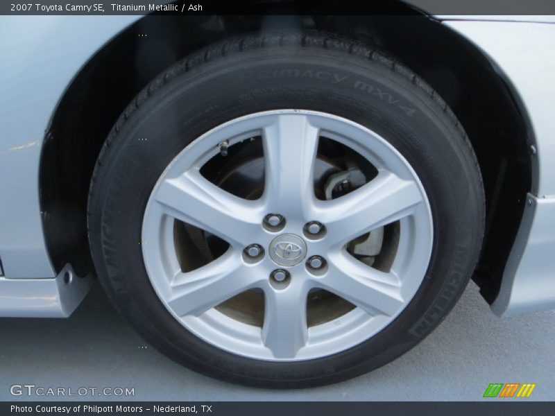 Titanium Metallic / Ash 2007 Toyota Camry SE