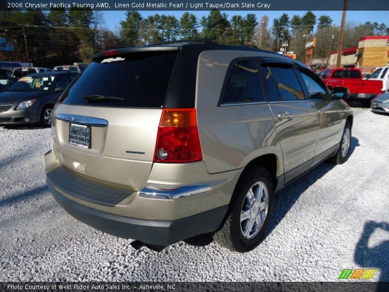Linen Gold Metallic Pearl / Light Taupe/Dark Slate Gray 2006 Chrysler Pacifica Touring AWD