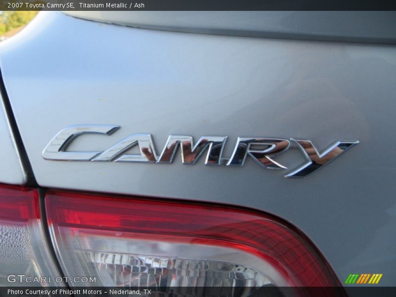Titanium Metallic / Ash 2007 Toyota Camry SE