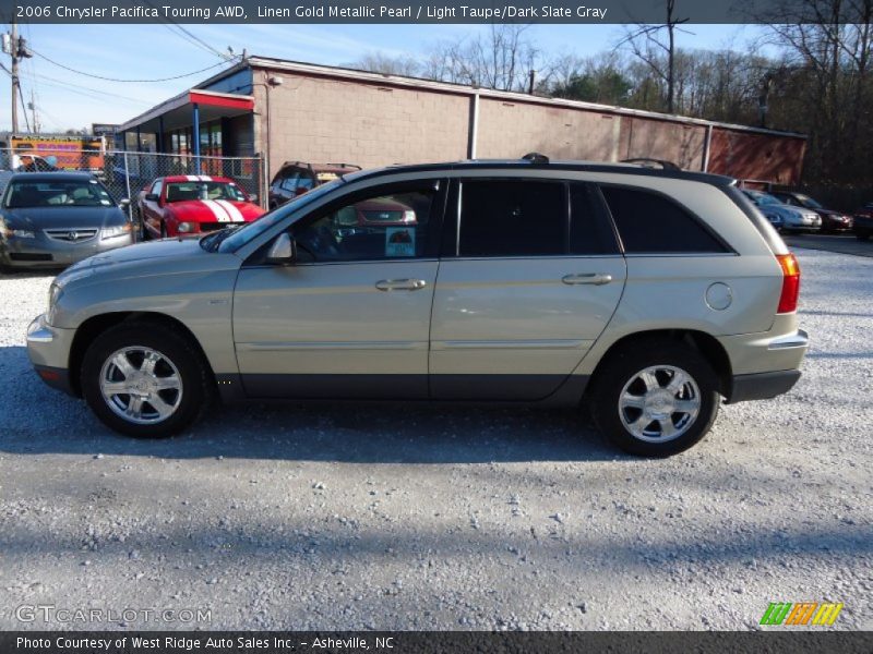 Linen Gold Metallic Pearl / Light Taupe/Dark Slate Gray 2006 Chrysler Pacifica Touring AWD