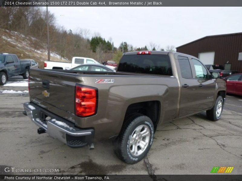 Brownstone Metallic / Jet Black 2014 Chevrolet Silverado 1500 LTZ Z71 Double Cab 4x4