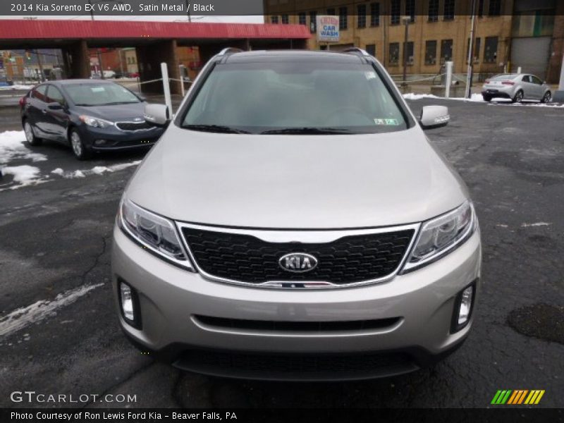 Satin Metal / Black 2014 Kia Sorento EX V6 AWD
