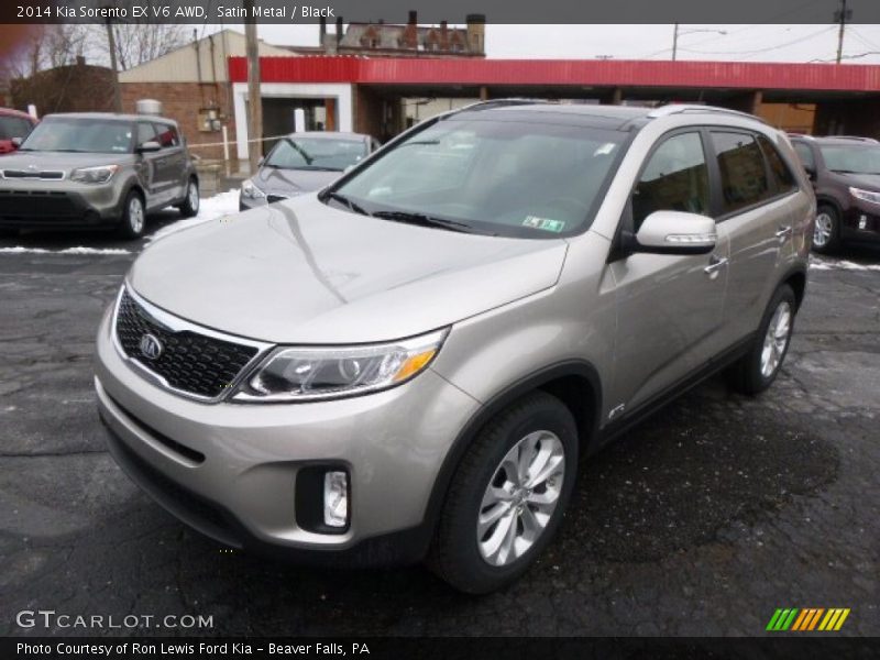 Satin Metal / Black 2014 Kia Sorento EX V6 AWD