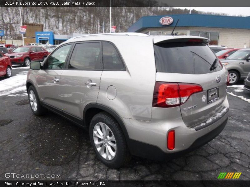 Satin Metal / Black 2014 Kia Sorento EX V6 AWD