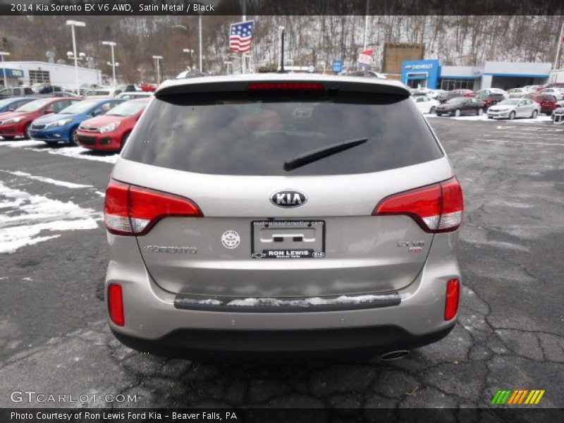 Satin Metal / Black 2014 Kia Sorento EX V6 AWD
