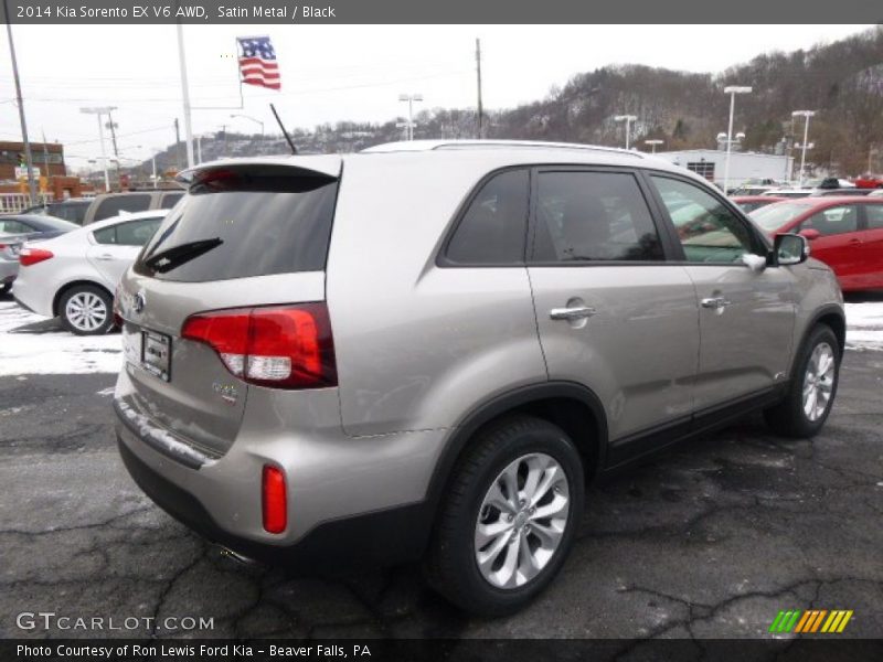Satin Metal / Black 2014 Kia Sorento EX V6 AWD