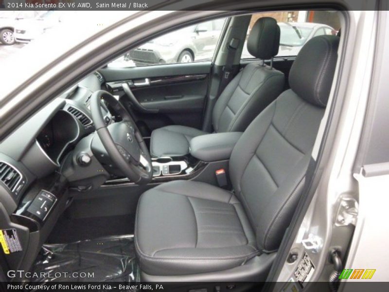 Satin Metal / Black 2014 Kia Sorento EX V6 AWD