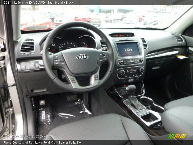 Satin Metal / Black 2014 Kia Sorento EX V6 AWD