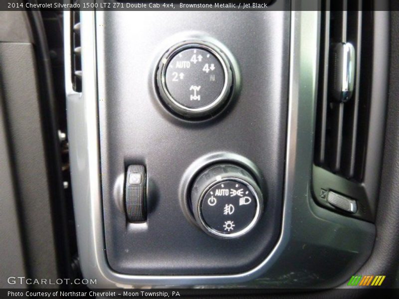 Brownstone Metallic / Jet Black 2014 Chevrolet Silverado 1500 LTZ Z71 Double Cab 4x4