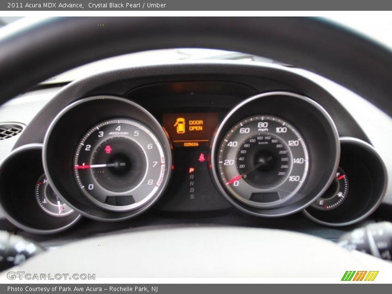  2011 MDX Advance Advance Gauges