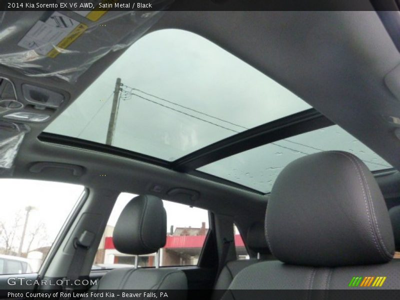 Satin Metal / Black 2014 Kia Sorento EX V6 AWD