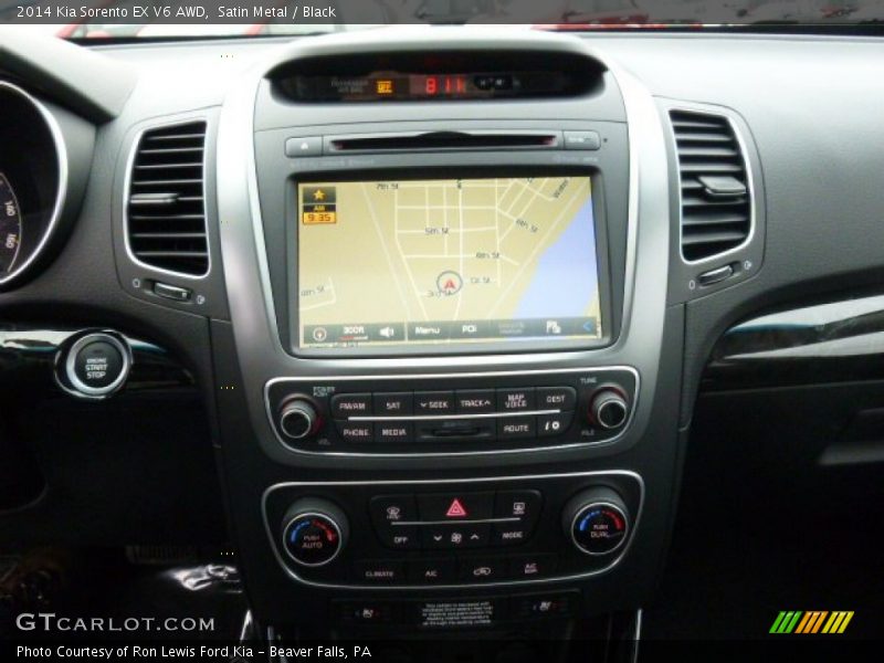 Satin Metal / Black 2014 Kia Sorento EX V6 AWD