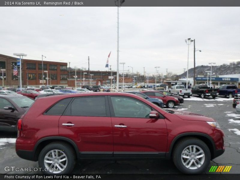 Remington Red / Black 2014 Kia Sorento LX