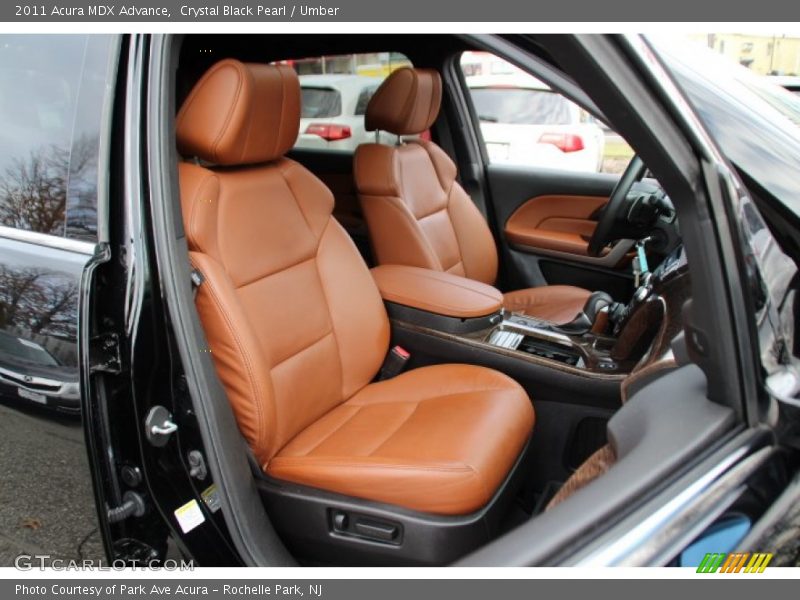 Front Seat of 2011 MDX Advance