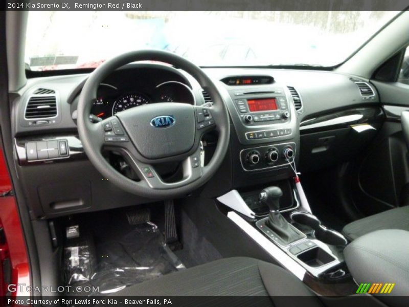 Remington Red / Black 2014 Kia Sorento LX