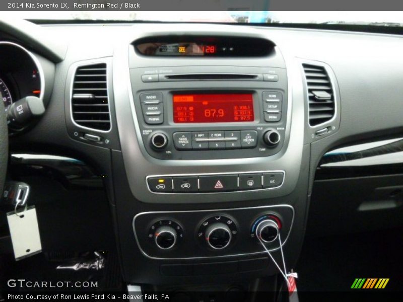 Remington Red / Black 2014 Kia Sorento LX