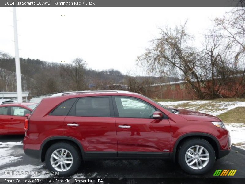 Remington Red / Black 2014 Kia Sorento LX AWD