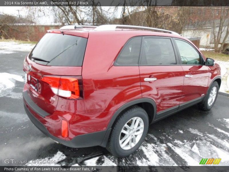 Remington Red / Black 2014 Kia Sorento LX AWD