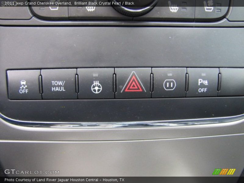 Controls of 2011 Grand Cherokee Overland