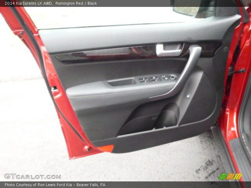 Remington Red / Black 2014 Kia Sorento LX AWD