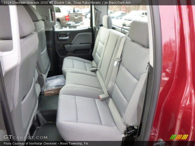 Deep Ruby Metallic / Jet Black/Dark Ash 2014 Chevrolet Silverado 1500 WT Double Cab