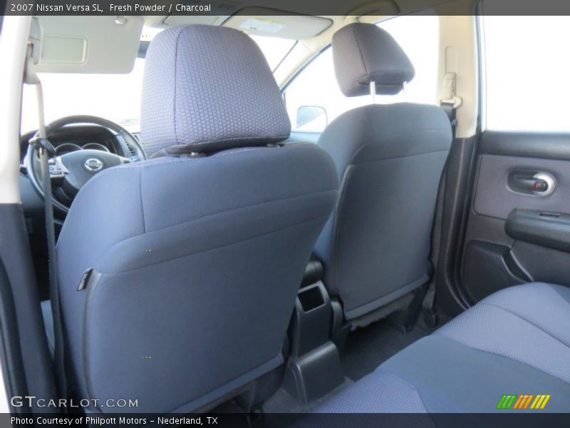 Fresh Powder / Charcoal 2007 Nissan Versa SL