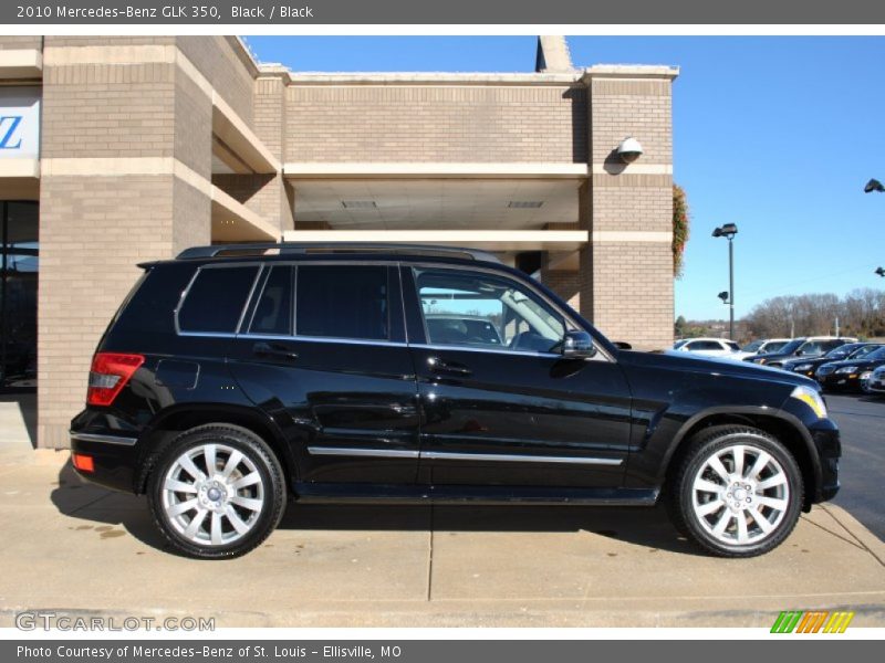 Black / Black 2010 Mercedes-Benz GLK 350