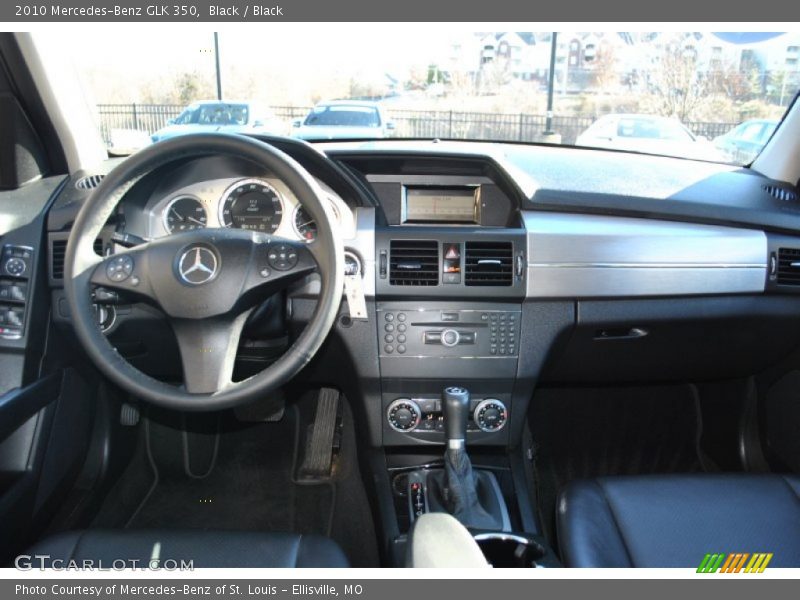 Black / Black 2010 Mercedes-Benz GLK 350