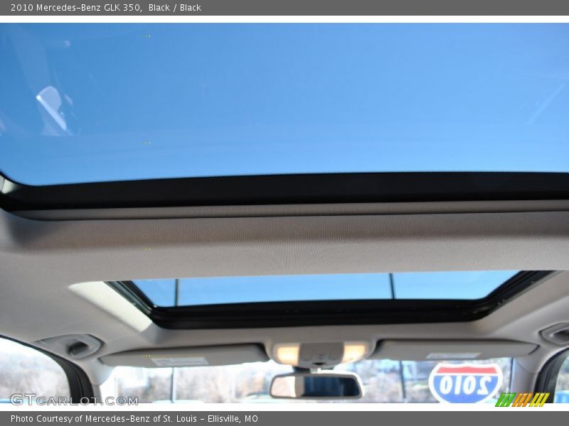 Black / Black 2010 Mercedes-Benz GLK 350