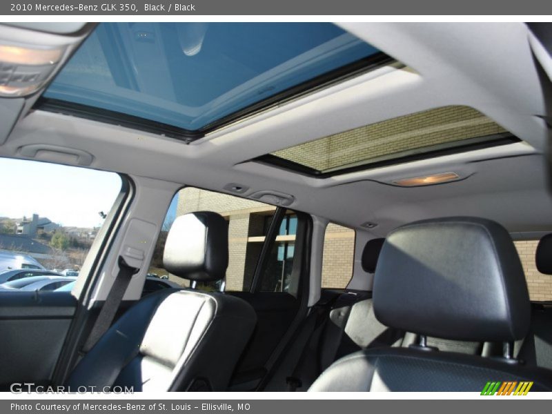 Black / Black 2010 Mercedes-Benz GLK 350
