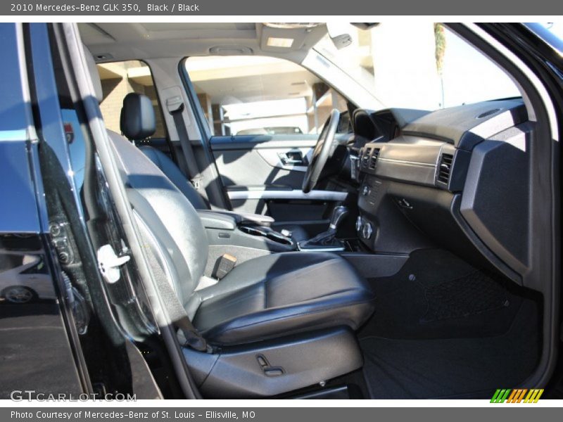 Black / Black 2010 Mercedes-Benz GLK 350