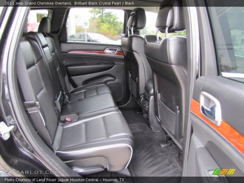 Rear Seat of 2011 Grand Cherokee Overland