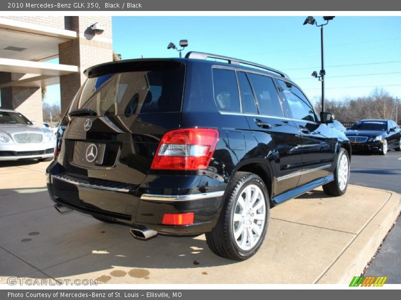 Black / Black 2010 Mercedes-Benz GLK 350